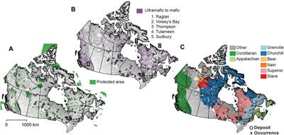 Mapping Canada’s Green Economic Pathways for Battery Minerals: Balancing Prospectivity Modelling With Conservation and Biodiversity Values